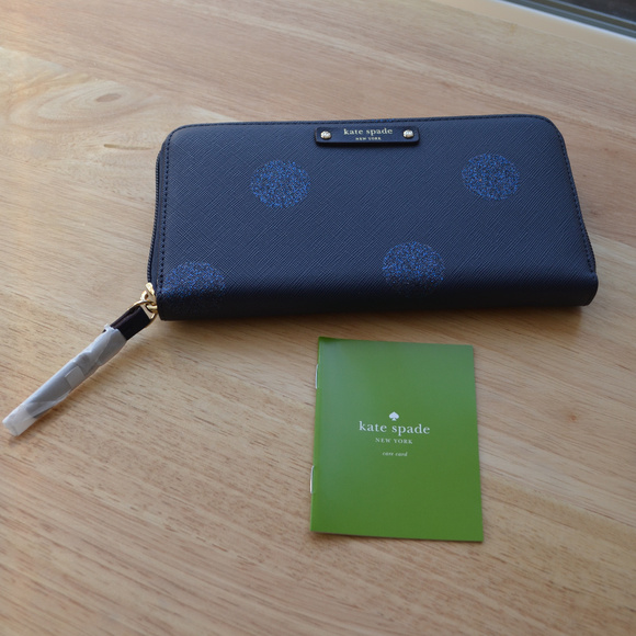KATE SPADE Glitter Dots Neda Wallet - Picture 6 of 8